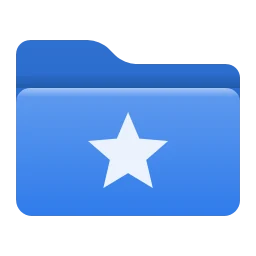Blue folder icons for Windows, Modern