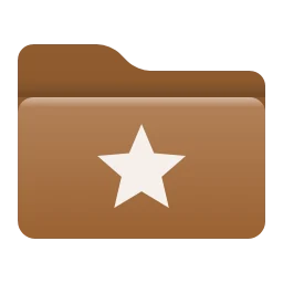 Iconos de carpeta en marrón para Windows 11 y 10, Moderno