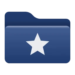Iconos de carpeta en azul marino para Windows 11 y 10, Moderno
