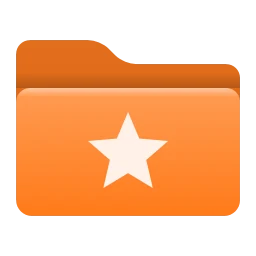 Iconos de carpeta en naranja para Windows 11 y 10, Moderno