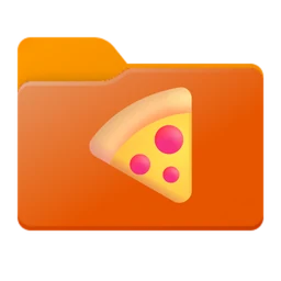 Icono de carpeta con un emoji