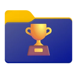 Icono de carpeta con un emoji
