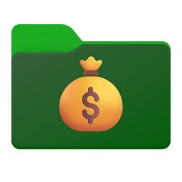 Icono de carpeta con un emoji